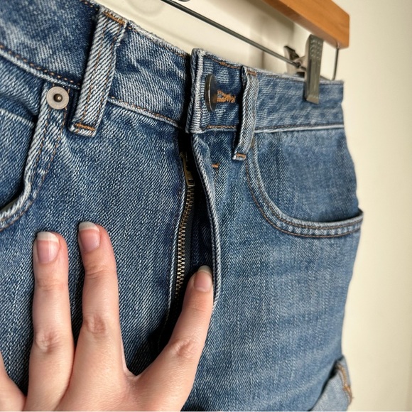 ASOS high waist denim shorts - Picture 5 of 9